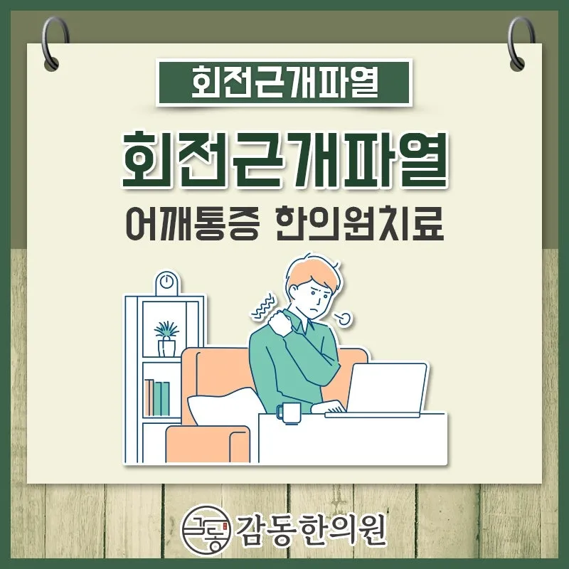 양주 옥정동한의원 회전근개파열 어깨 힘줄 손상이 가져오는 통증
