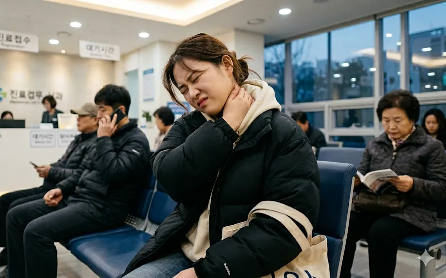 급성 목통증, 담걸림이라고 생각했는데 아닐 수도 있다 ?