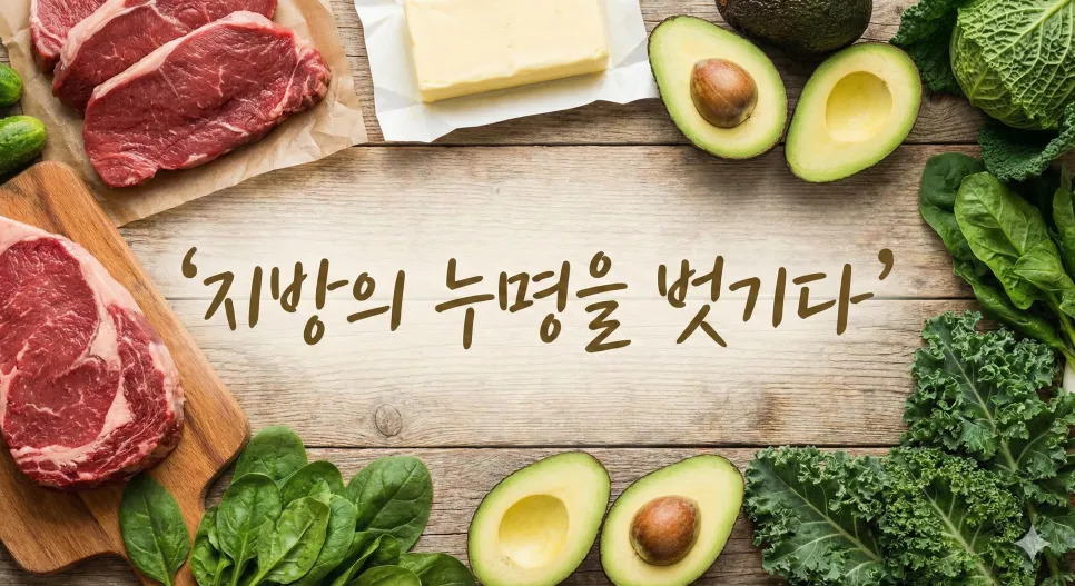 [2026 다이어트] 저지방의 배신? 미국 FDA가 선언한 '진짜 음식'의 시대