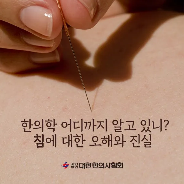 침 치료에 대한 오해와 진실