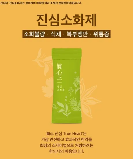 진심 소화제(소화환)